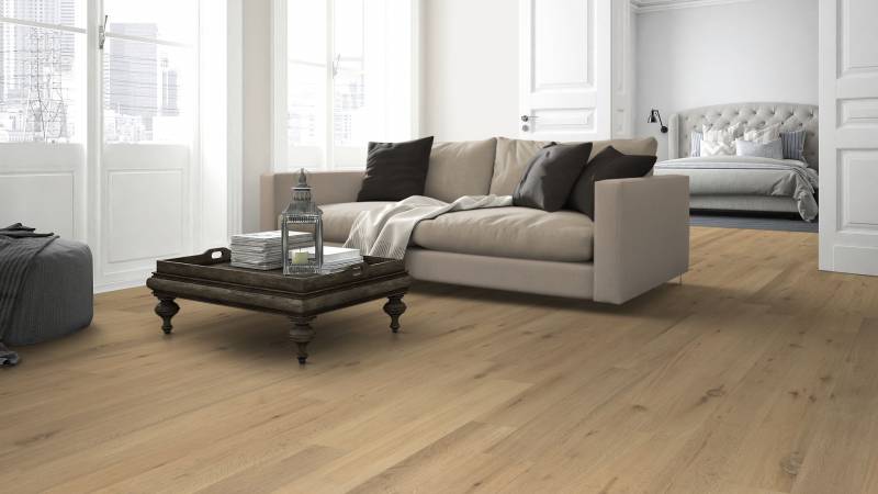 Parquet contrecoll� en chene pr�s de lyon