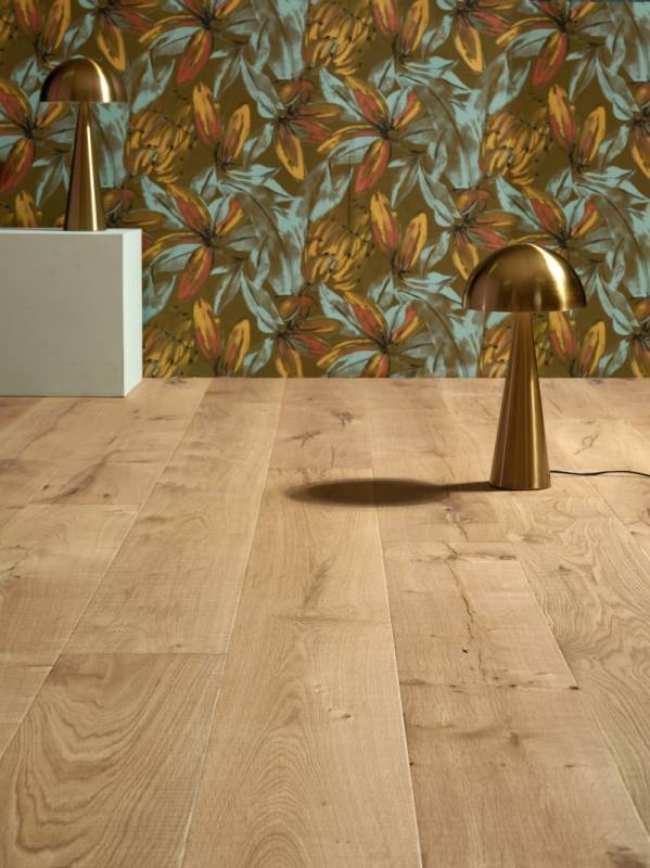 Parquet contrecoll� en ch�ne, pr�s de lyon